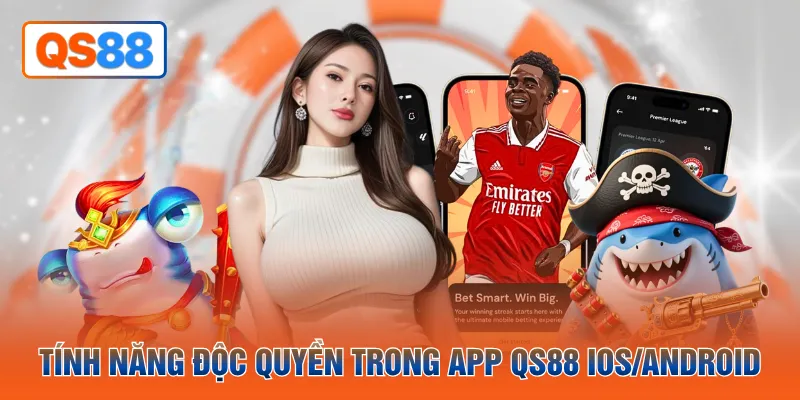 Tính năng độc quyền trong app QH88 iOS/Android